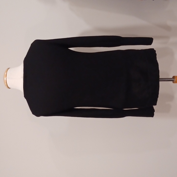 Badgley Mischka Split Hem Merino Wool Sweater- Sz. Sm - Picture 5 of 8